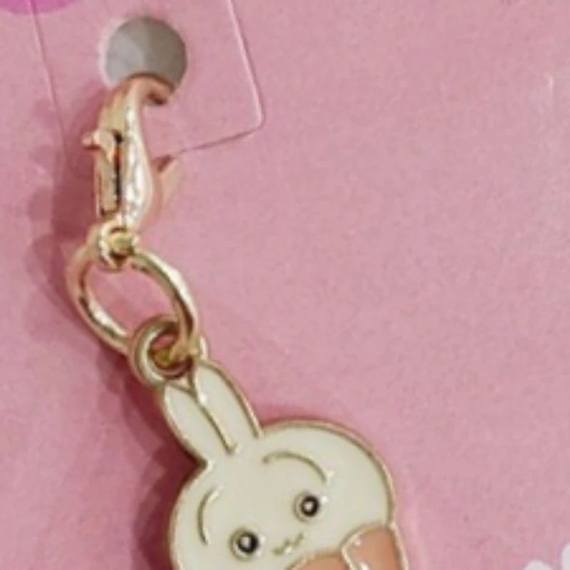 Anime Cartoon Kawaii Chiikawa Key Rings/chains Pendent Ornament Metal Zipper Accessory Flexible Collocation Abrasion Resistant