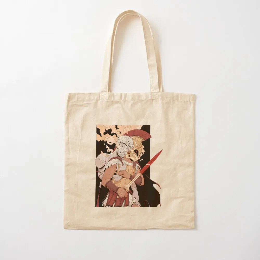 

Achilles and Patroclus Tote Bag Reusable bags tote bag university Canvas Tote Bag