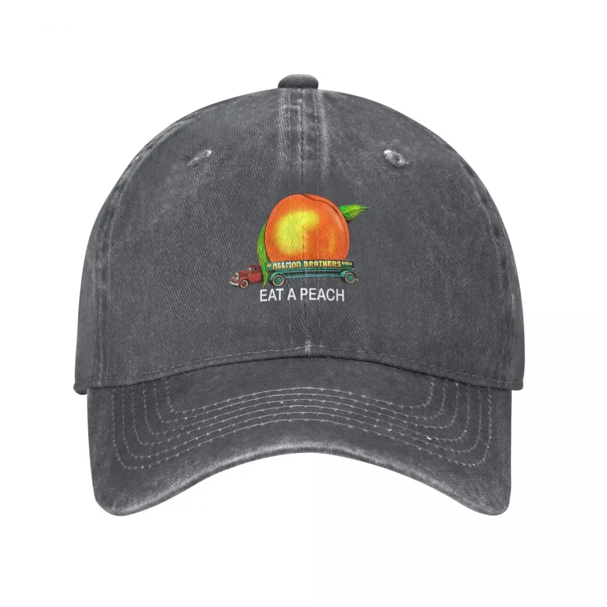 

állman Bróthers Band Eat á Peach Baseball Cap foam party Hat Big Size Hat Trucker Hat Mens Women's