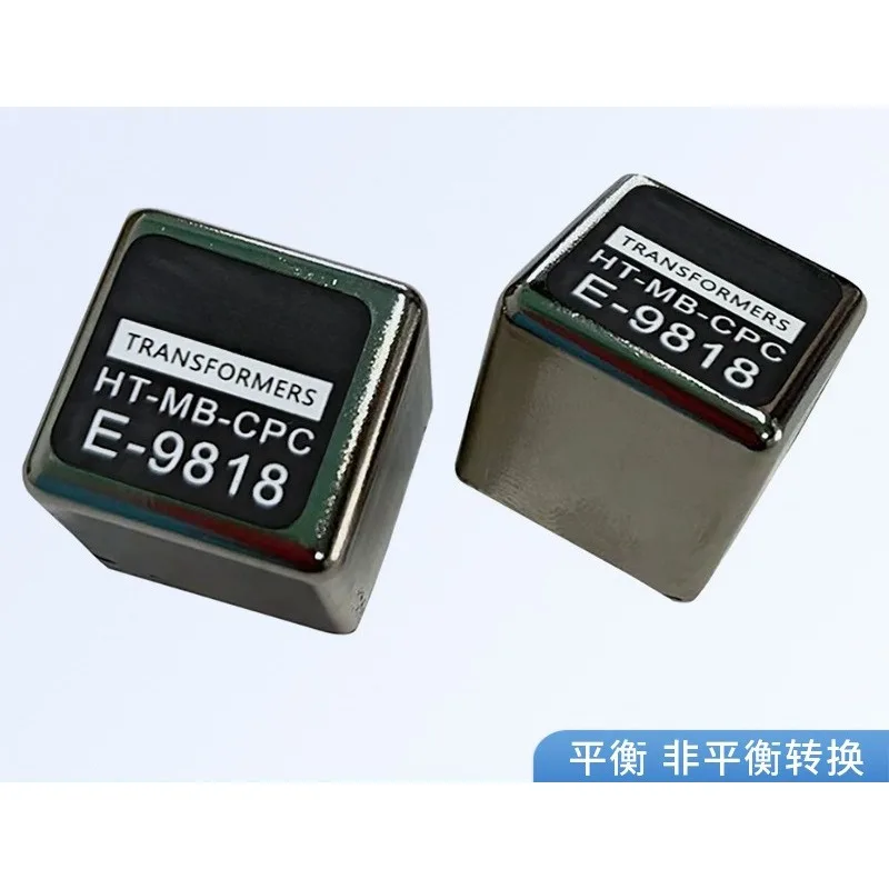 For E-9818 Permalloy Audio Isolation Transformer Balanced To Unbalanced RCA Converter