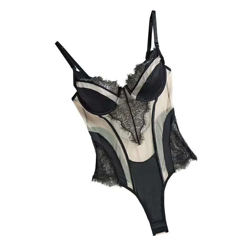 

MUZISKAT Explosive 2025: Новинка! Женский купальник с вырезами на спине, прозрачной сеткой и кружевными вставками.