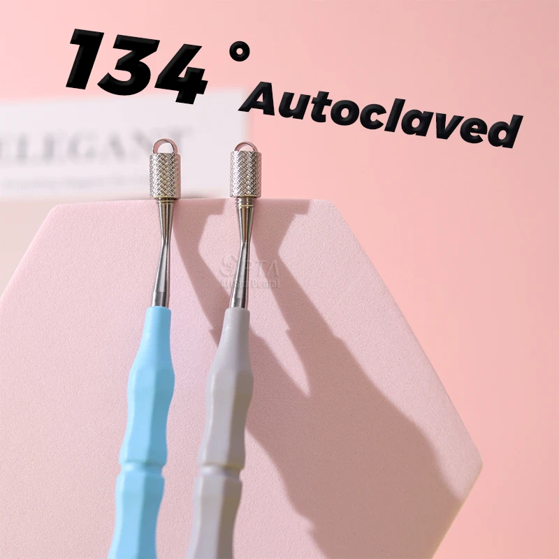 Dental SPTADENT  Endodontic Files Root Canal Holder Dentist Instruments Basic Tools Autoclave For Hand Use K H R File Blue Gray