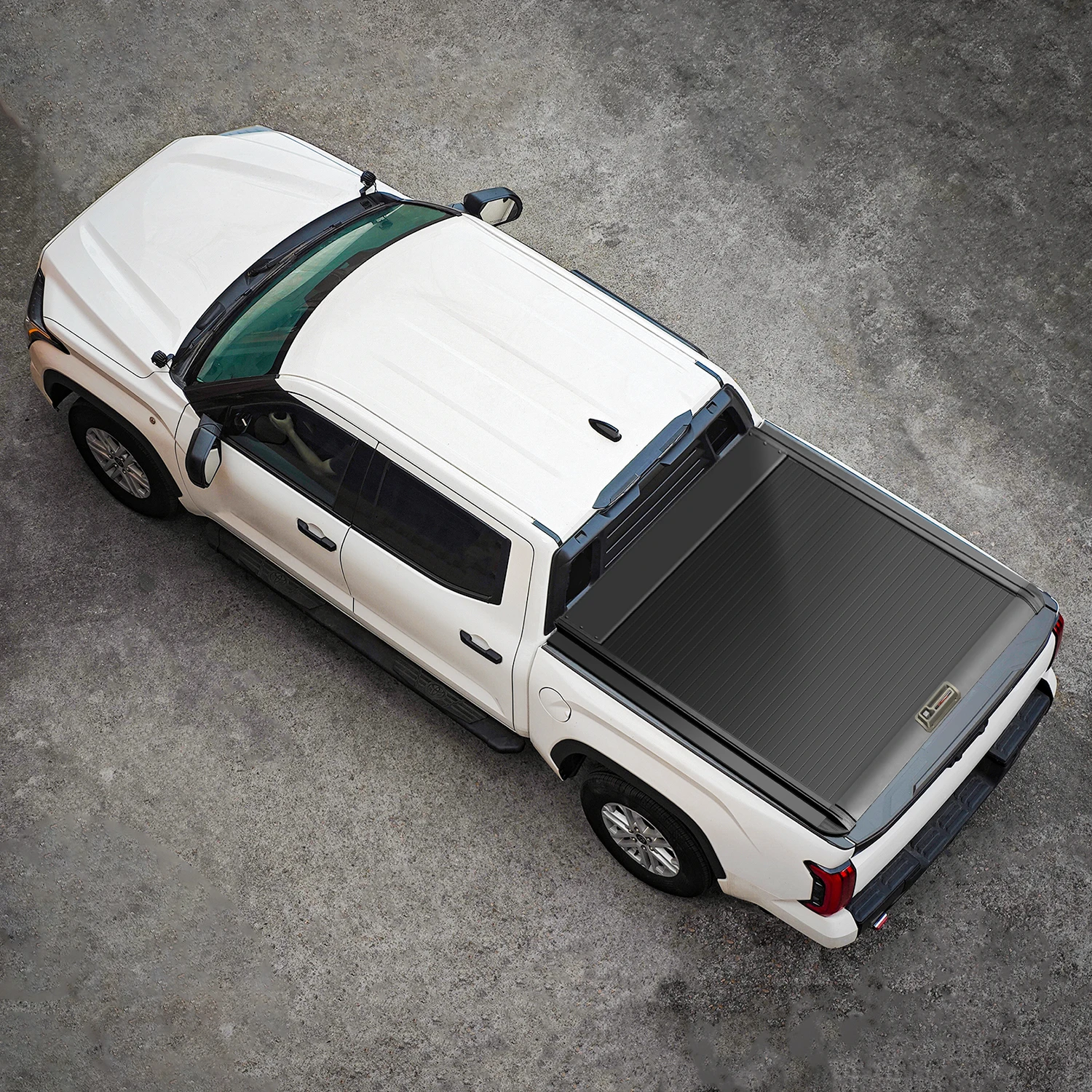 

Pickup Accessories Aluminium Manual Roller Bad Lid Shutter Retractable Truck Tonneau Cover for Ssangyong Musso Grand