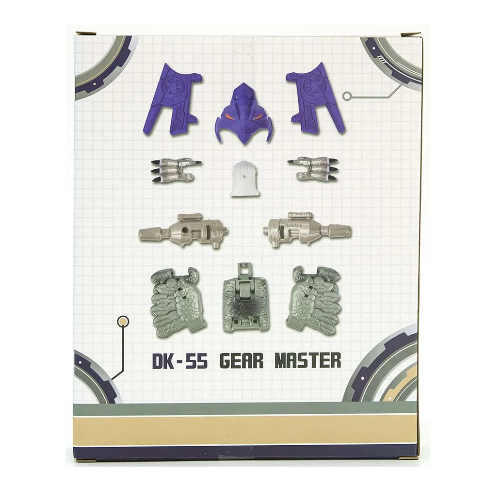 New Transform Robot Toy DNA DK-55 DK55 Upgrade Kits Gear Master For Legacy United Tigerhawk Silverbolt Accessories in stock