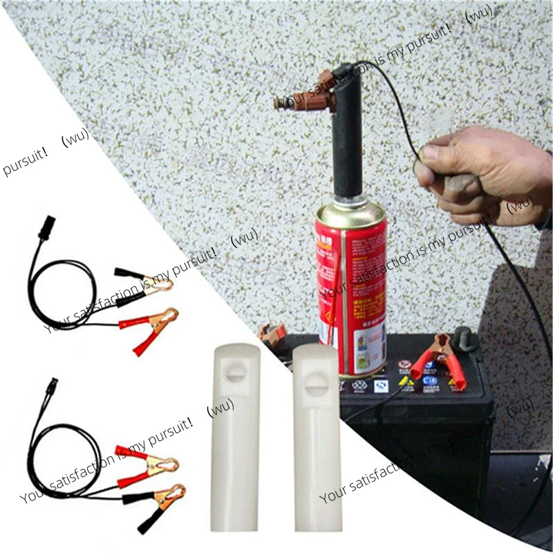Auto Fuel Cleaning Injector, Flush Cleaning Adaptation, Tool Set Nozzle DIY Kit