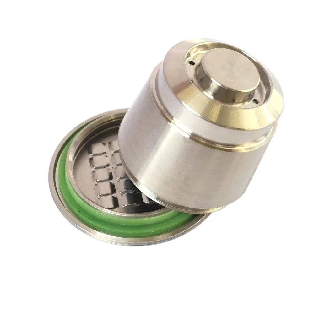 

2-Gen Stainless Steel Metal Refillable Reusable Capsule For Nespresso Machine Free Shipping