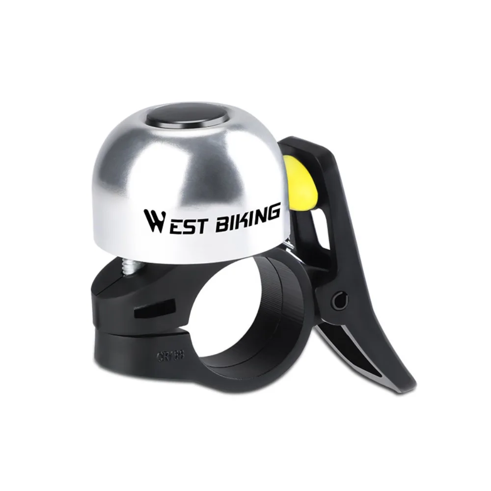 AliExpress NONE Crisp Sound Bike Bell Horn Aluminum Alloy Waterproof Cycling Bicycle Handlebar Ring Stable Durable Bicycle Thumb Bell Commuting