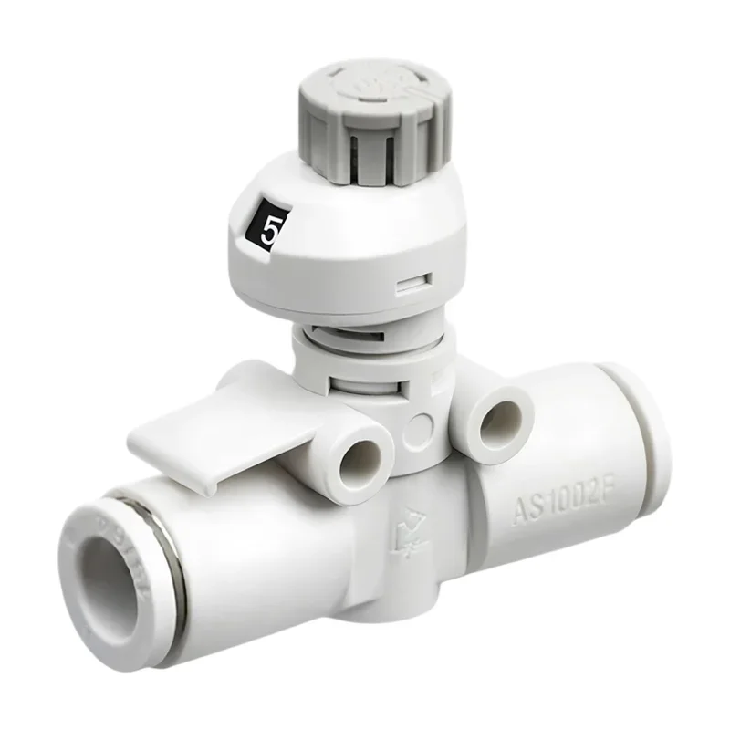 HLH Pneumatic Pipeline Speed Control Valve AS1002F/2002F/2052F/3002F AS1002FS AS3002FS-12A Graduated Pipeline Throttle Valve Fit