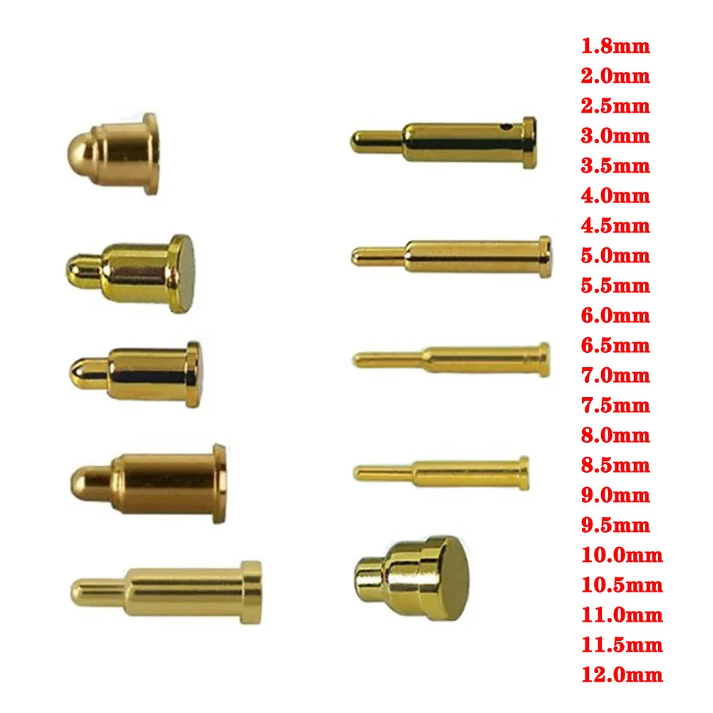 

5pcs/lot High Current Spring Loaded Pogo Pin Male Female Connector Power Heavy Current Battery Connector POGOPIN Header Charge