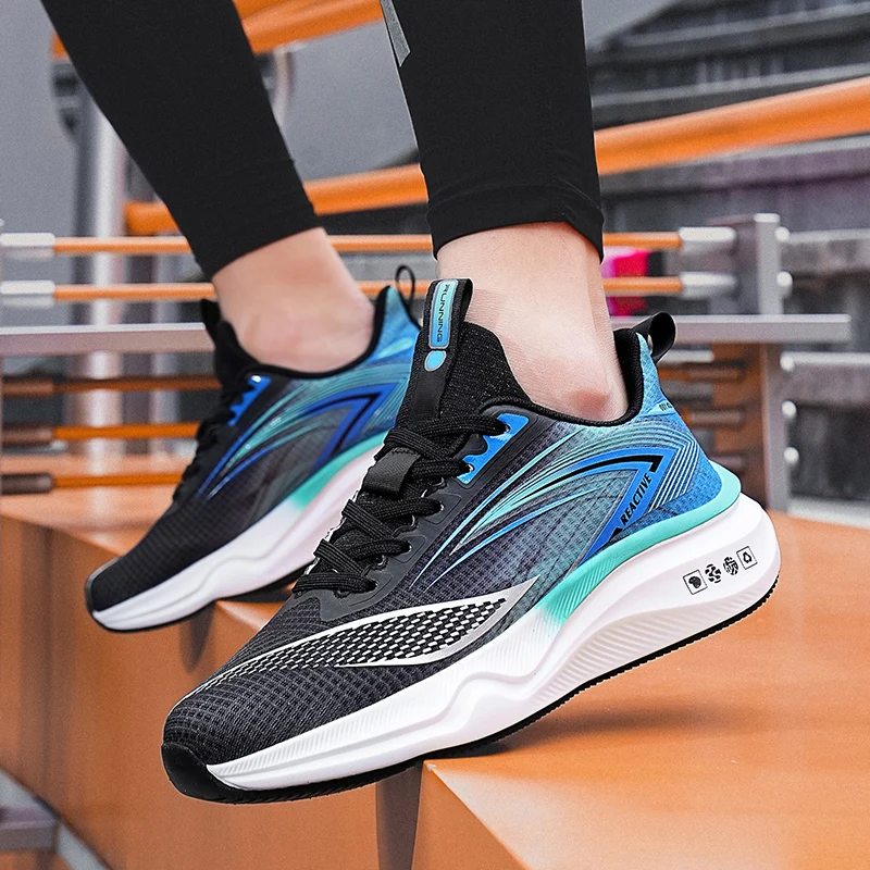 أحذية ركض مريحة للرجال ، أحذية رياضية خارجية ، أحذية رياضية خفيفة الوزن للذكور ، أحذية تدريب رياضية مريحة ، جديدة ،