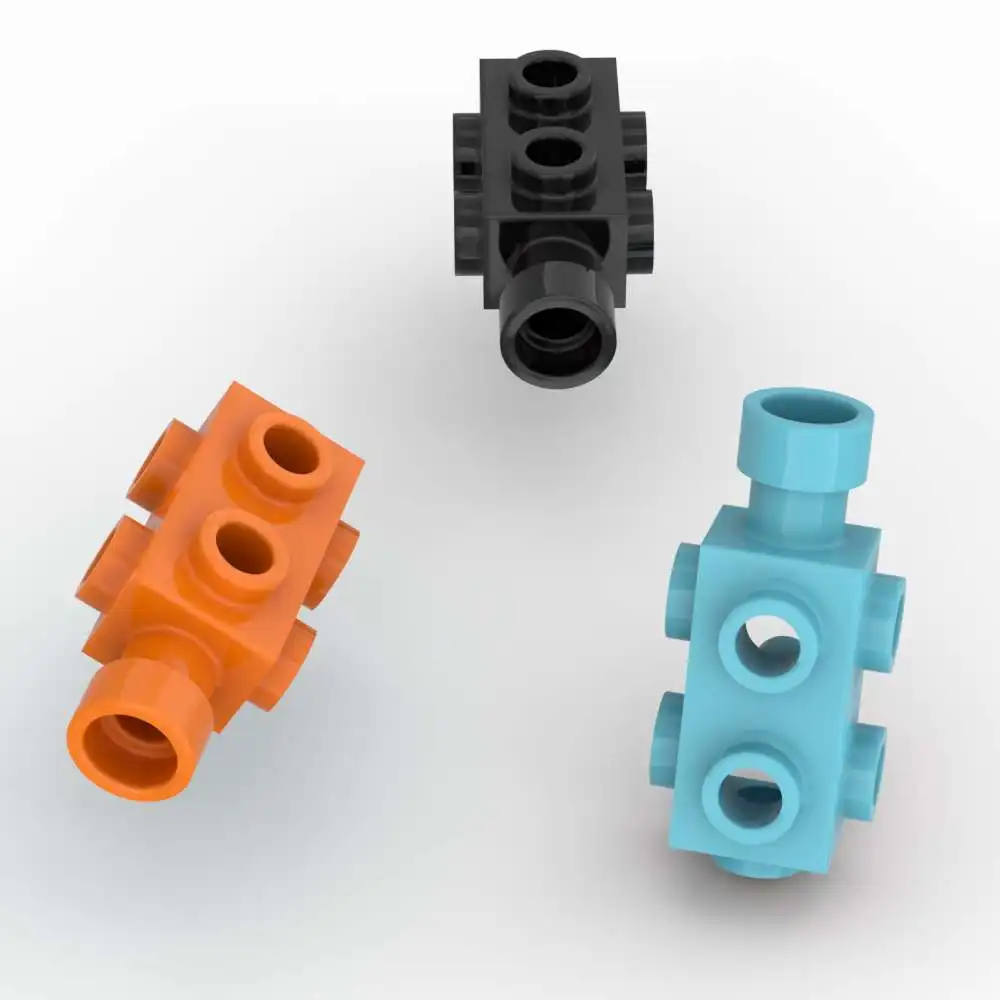 

MOC 10 шт. 4595 с шпилькой на боковой кирпич, модифицированный 1x2x2/3 сшивкой, сменный строительный блок, игрушка для взрослых и мальчиков, праздничный подарок