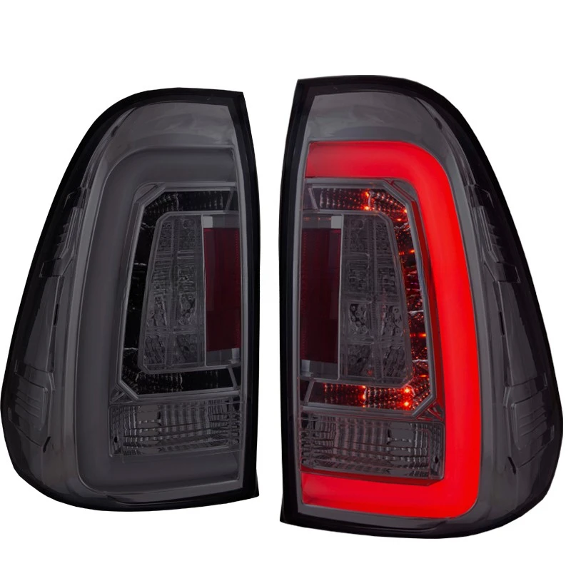 

For Toyota Hilux Vigo 2015-2016 Year LED Strip Smoke Black Tail Lamp SN