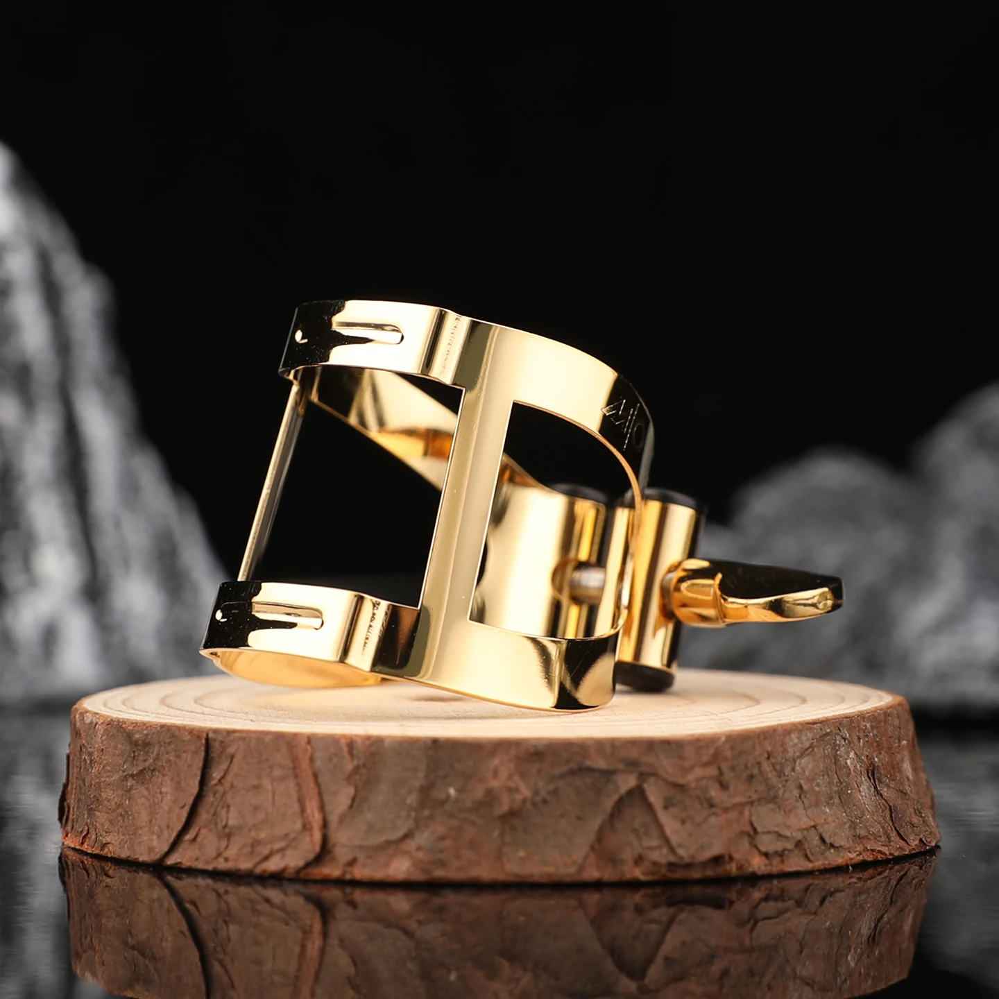 France Vandoren MO Metal Ligatures Hard Rubber Saxophone Mouthpiece Alto Tenor Soprano Mouthpiece Ligature Gold Plated.