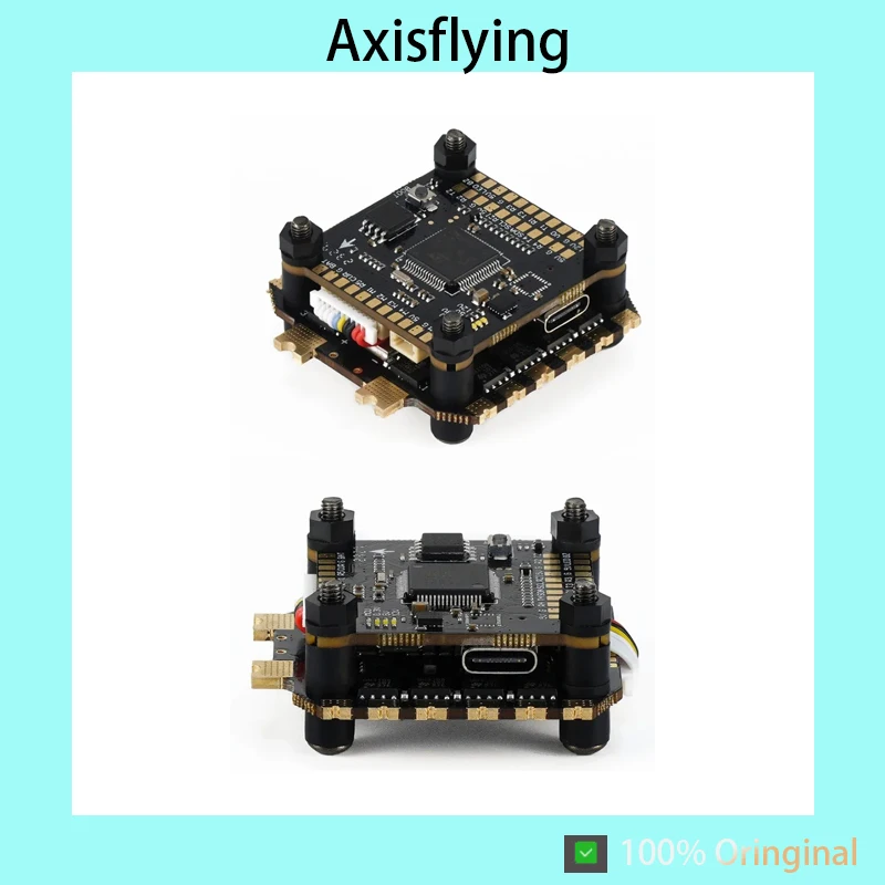 Axisflying F405 Flight Controller 8-bit 60A 4in1 ESC Stack for RC FPV Freestyle Drone DIY Parts