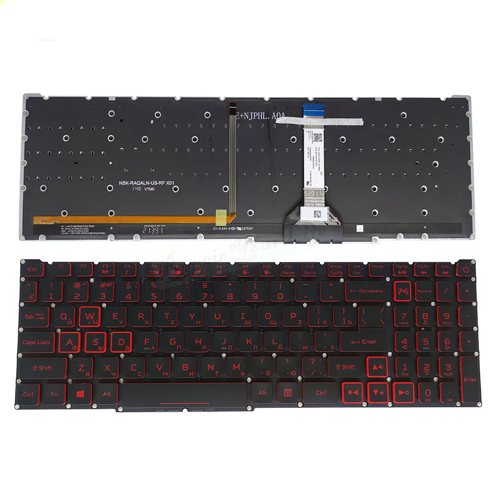 New Laptop Backlight US Keyboard For Acer Nitro 5 AN515-45 AN515-46 AN515-56 AN515-57 AN517-41 PH315/PH317-54  LG05P_N10BRL