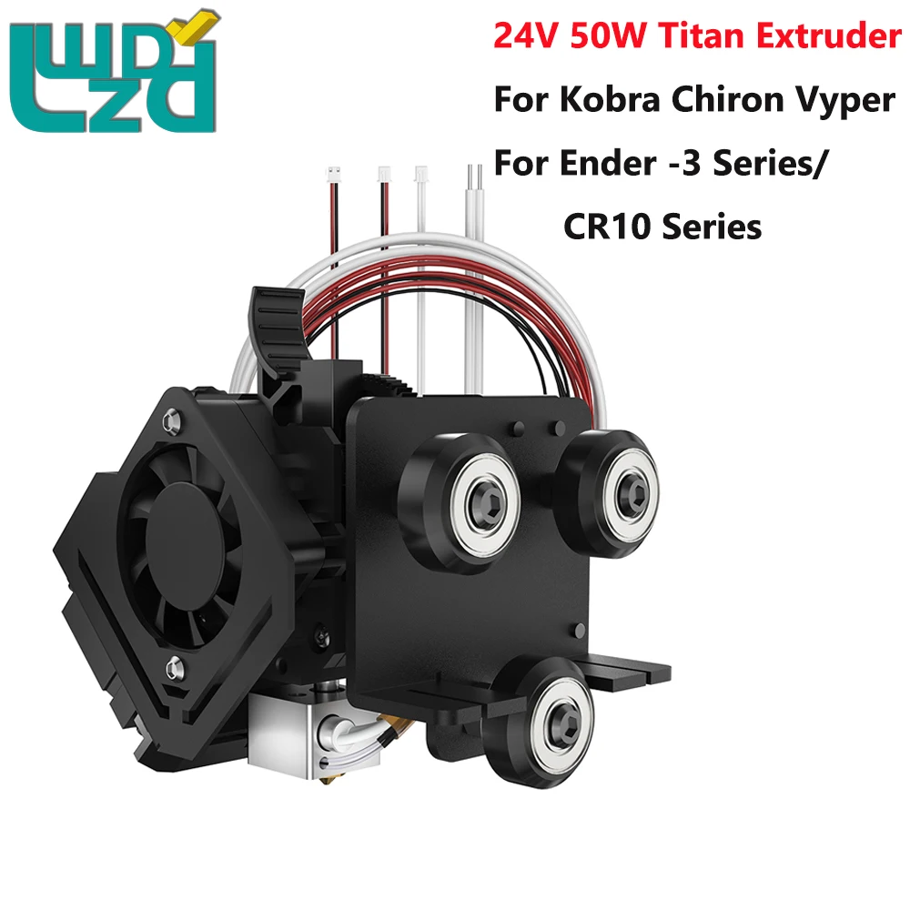 

24V 50W Direct Titan Extruder Hotend Extrusion For Ender 3 CR10 CR6 SE Kobra Vyper Chiron 3D Printer Hot End J-head Print Head