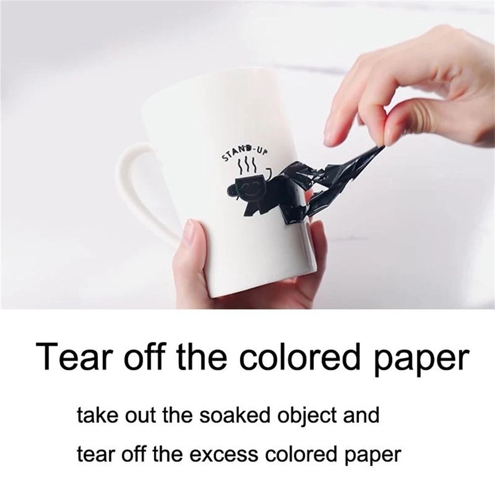 10PCS Laser Engraving Marking Paper for Laser Engraver Machine Laser Engraving Tools for Ceramics Glass Ceramic Tiles Metal