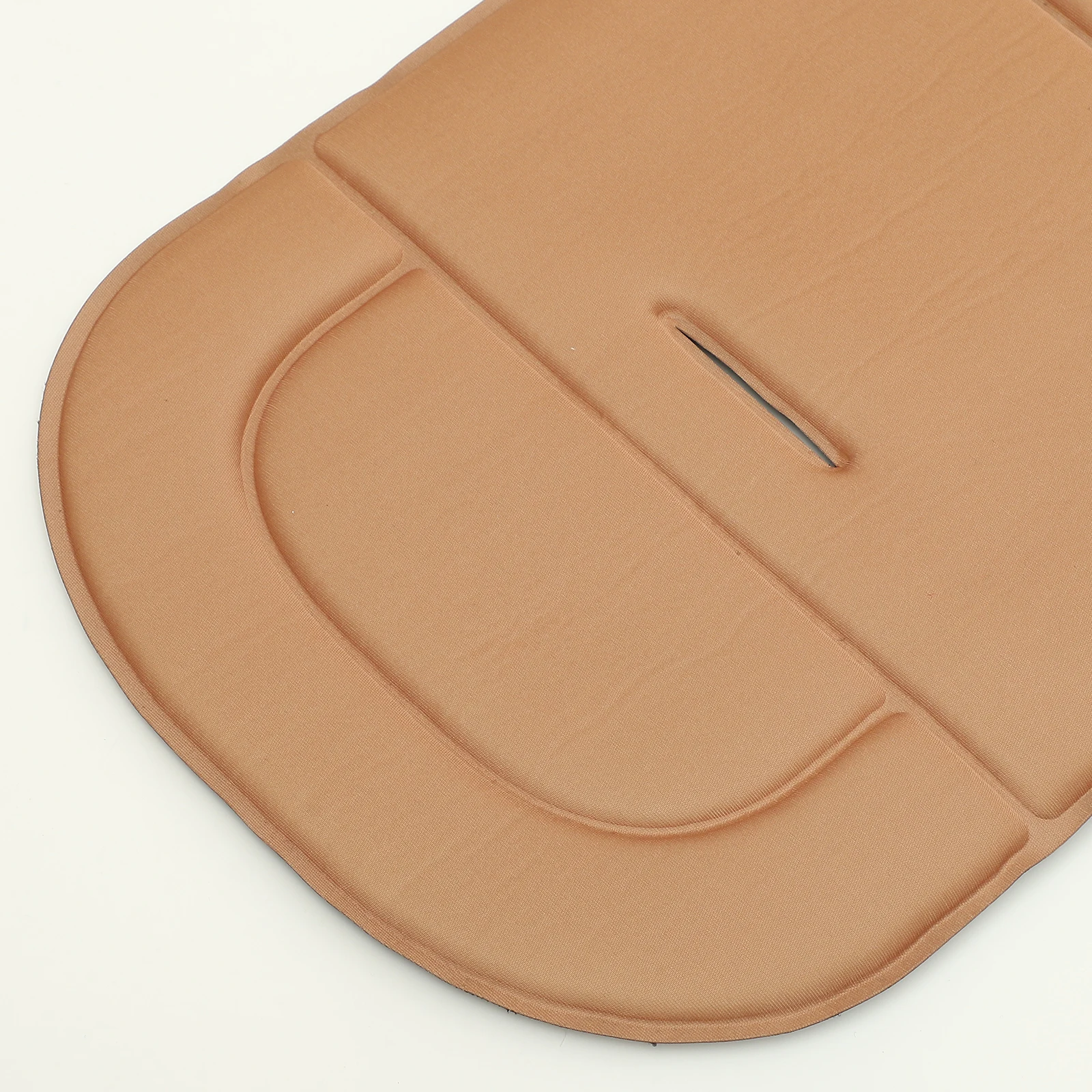 

Baby Stroller Cotton Pad Seat Cushion Deep Khaki Thickened Design Removable Washable Soft Material Universal Fit