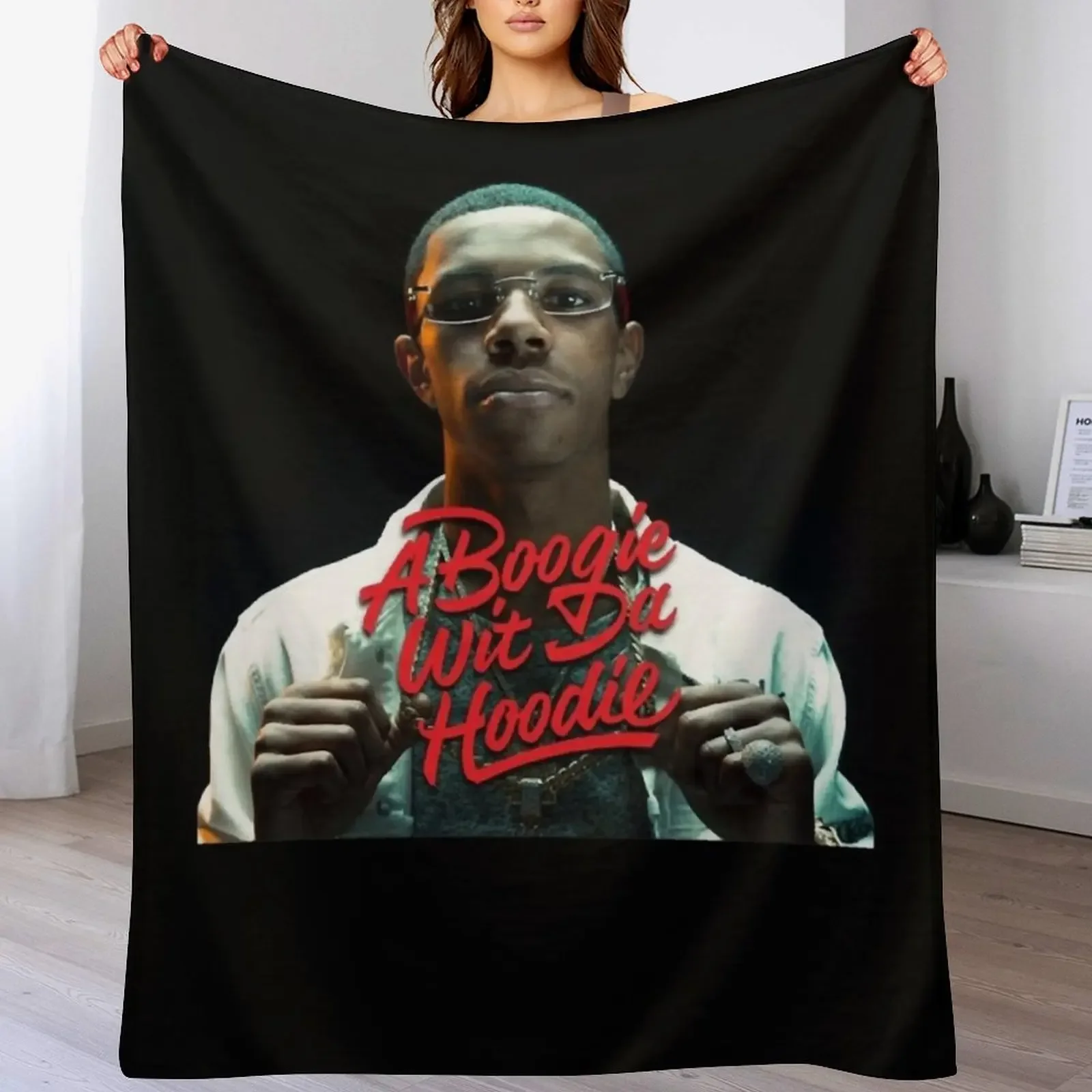 

Gifts For Men A Boogie Wit Da Hoodie 2021 Botakkkk33477 Gift For Fans Throw Blanket Thin Beach Shaggy Retros Blankets