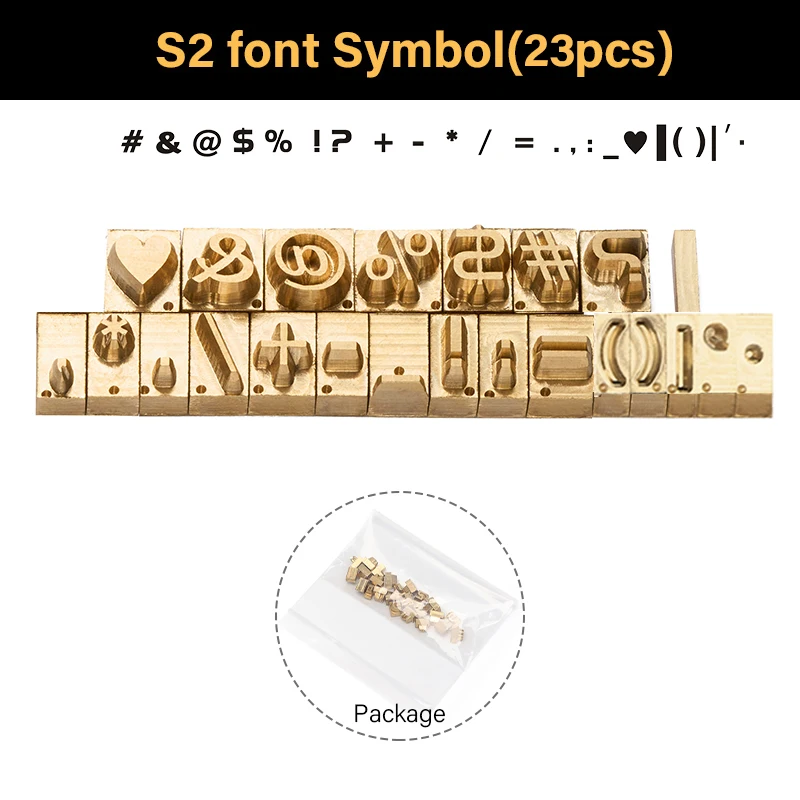 WUTA Messing Stempels Letter Nummer Alfabet Symbool Aangepaste Gepersonaliseerde Logo Embossing Mold voor Foliedruk Machine DIY Geschenken