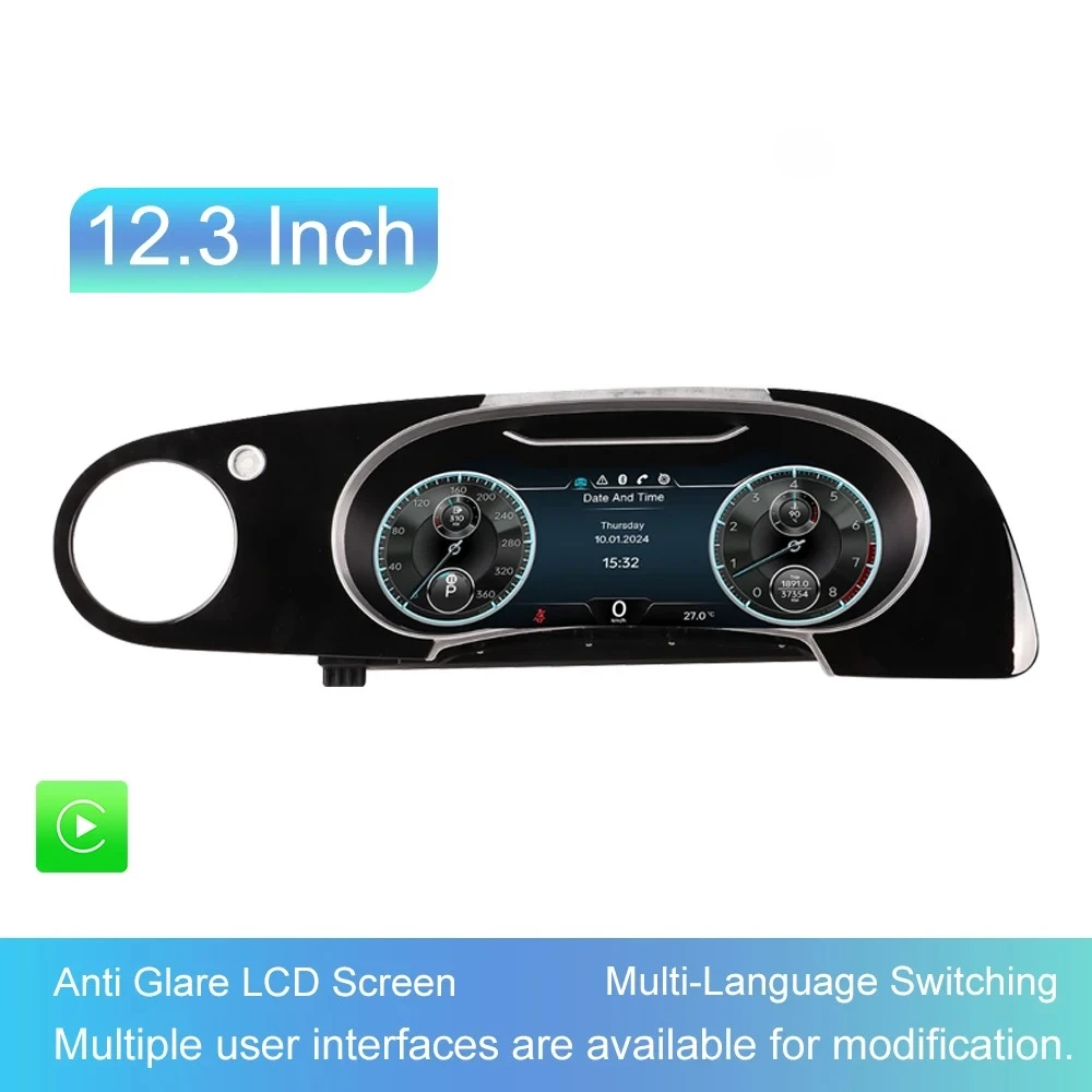 Digital Cluster For Continental GT Flying Spur 2005-2012 12.3