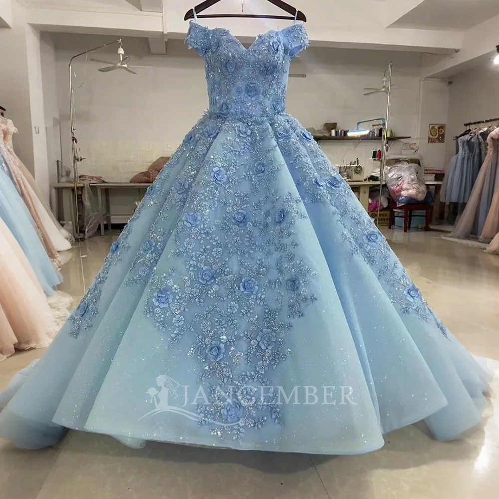 

Vestidos De 15 Años Lilac Ball Gowns Quinceanera Dresses Off Shoulder Lace Customized Women Party Dress Sweet 15 Birthday Gowns