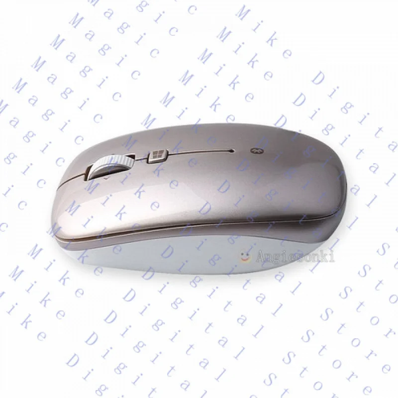 H Wireless Bluetooth Mouse for Logitech M557 Toshiba Custom Champagne Gold