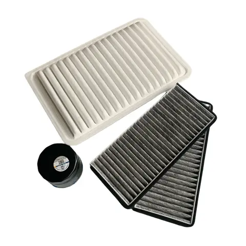 For MAZDA 2 (DE) 1.5L 1.3L 2007-2014 2008 3 Cabin A/C Air Filter Engine Oil Filter Cleaner Kit Accessories ZJ0113Z40 DG81V3101