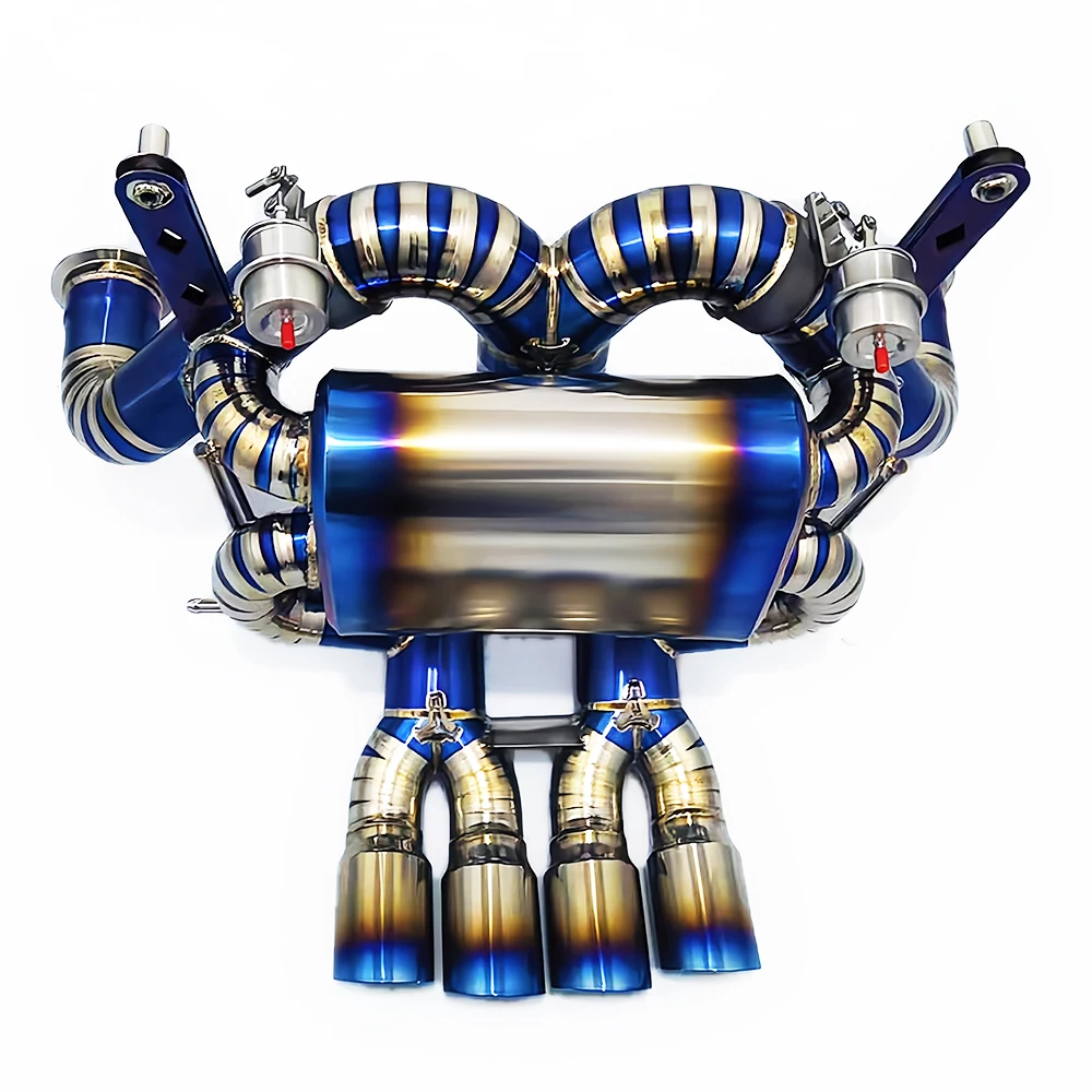 

2012-2018 Lamborghini LP700/LP750/LP720 Titanium Alloy Cat Back Exhaust - Valved Performance Exhaust