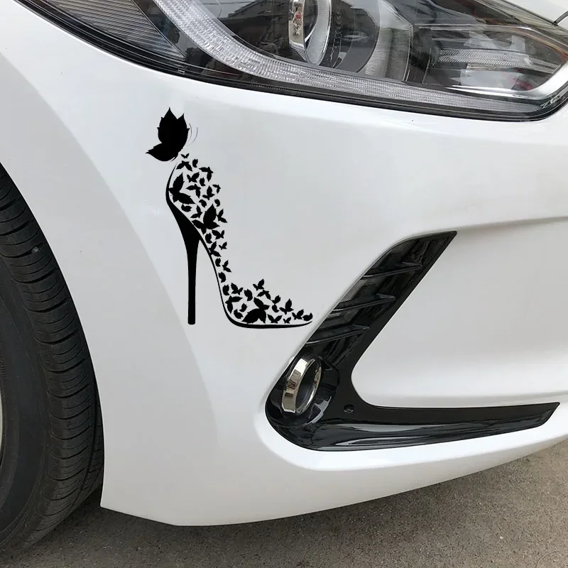 Beautiful High Heels Sticker Parts Car Prod Stickers on Motorcycle Laptop decal for helmet refrigerator Cover Scratches