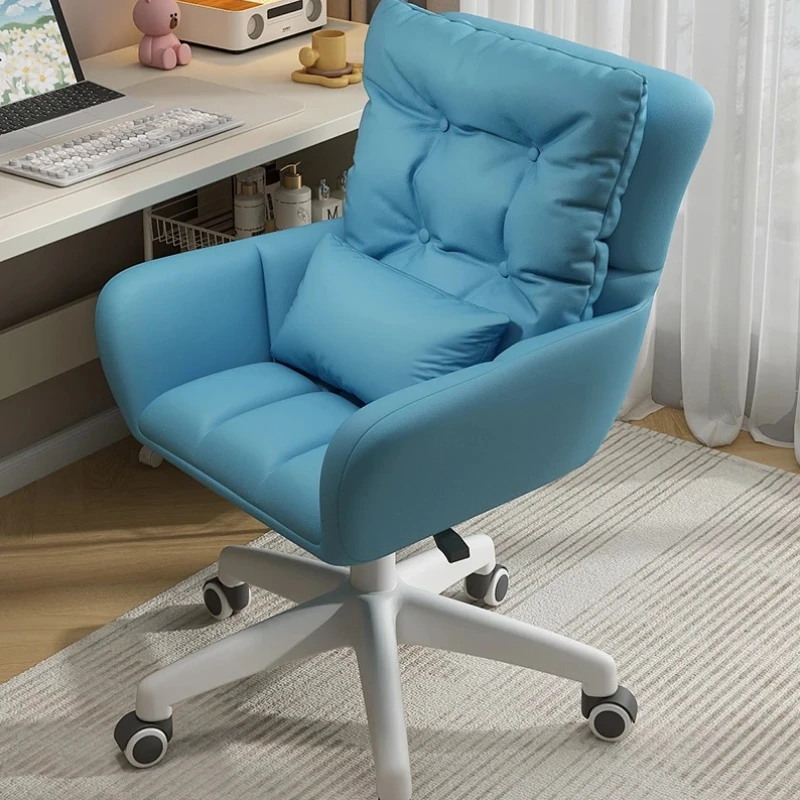 Backrest Study Office Chair Playseat Modern Mobile Ergonomic Comfortable Designer Office Chair Student Stoel Library Furniture