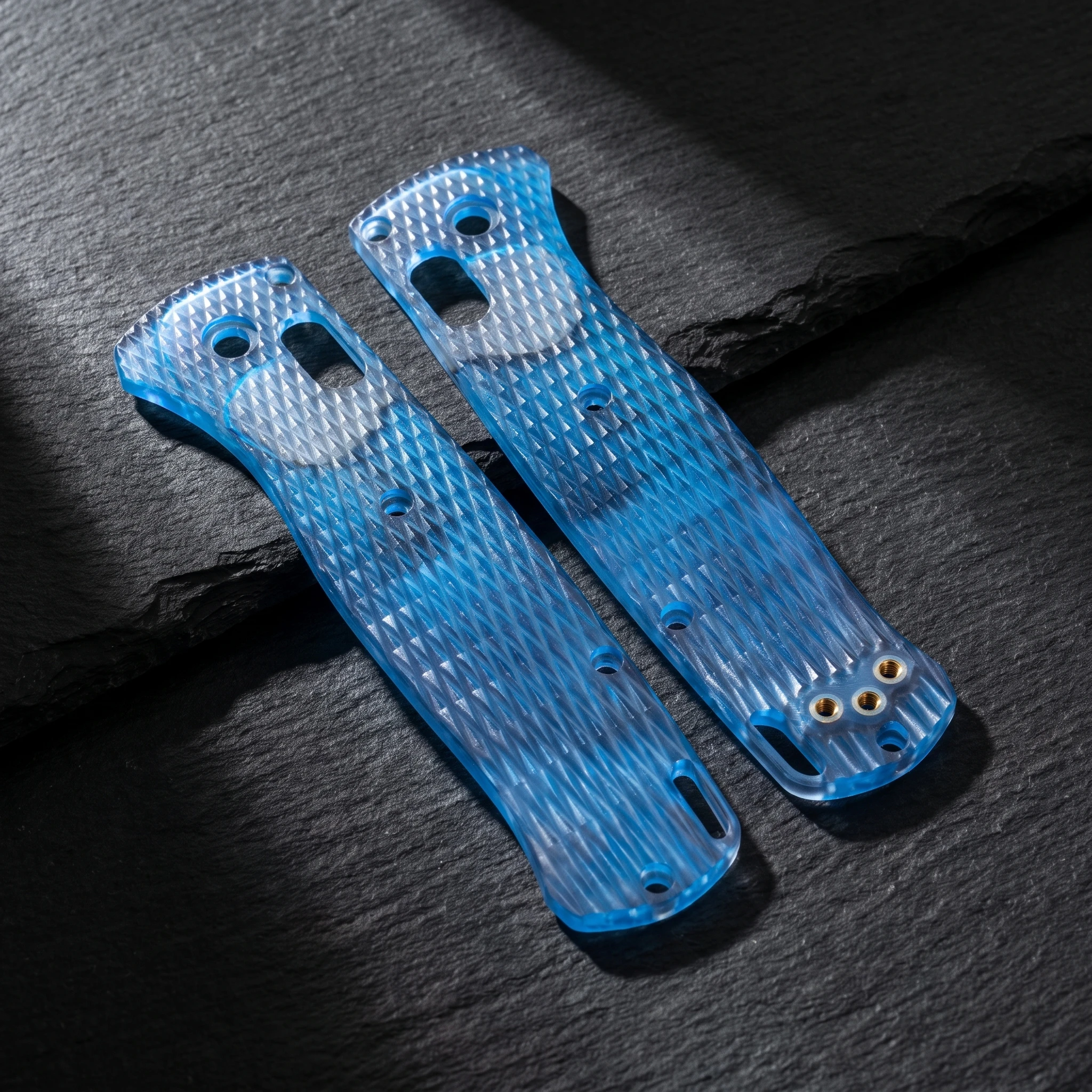 1pair G10 Blade Handle Patch for BM Bugout 535 Knife Folding Knife Patch Material DIY Accessories Reinforced Materials