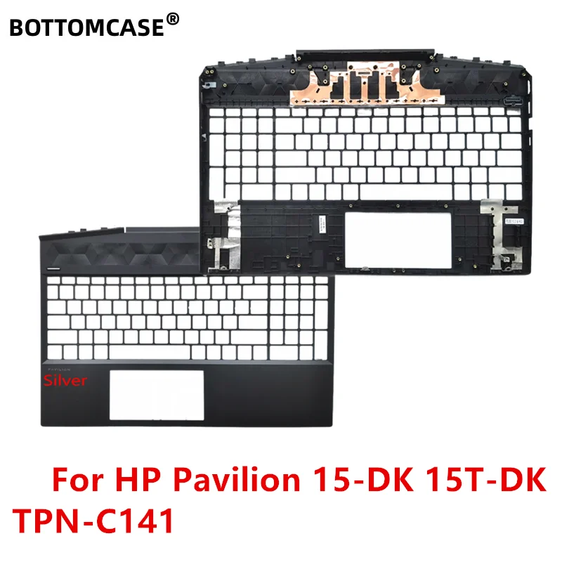 

BOTTOMCASE NEW Silver For HP Pavilion 15-DK 15T-DK TPN-C141 Laptop Upper Case Palmrest Cover Silver