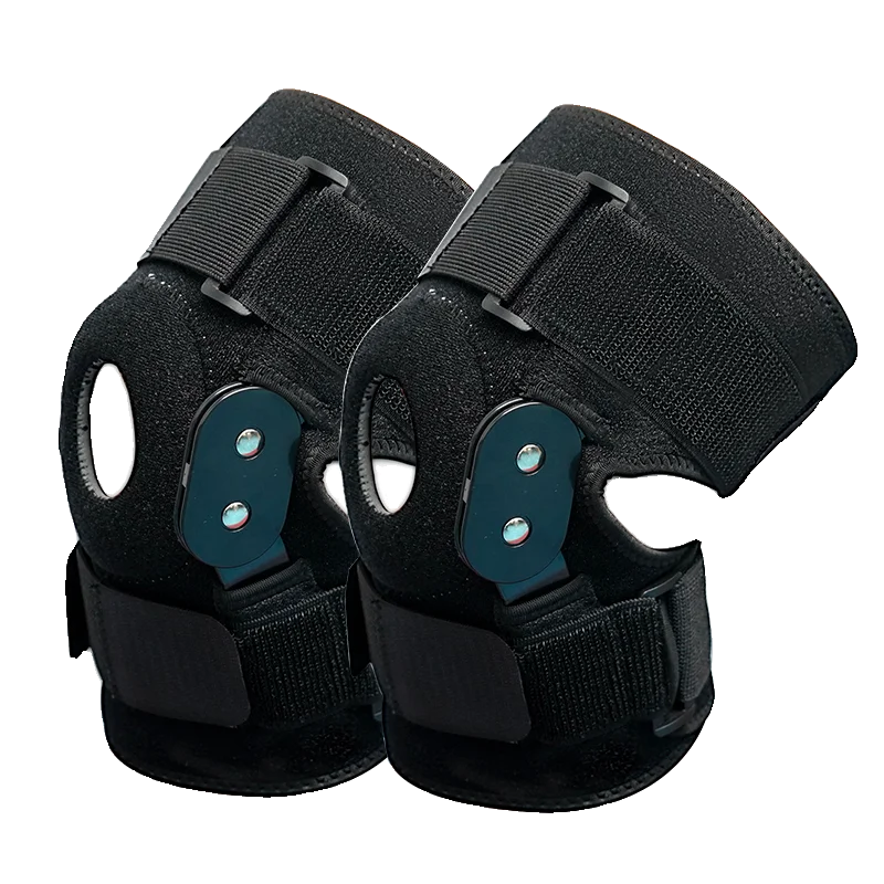 

2Pcs Sports Knee Pads with Side Stabilizers Adjustable Knee Brace for Arthritis Pain Meniscus Tear Injury Recovery Pain Relief