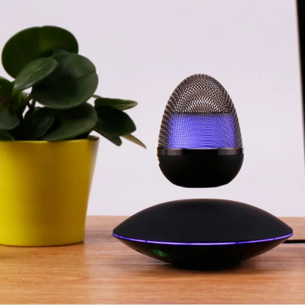

Maglev goose egg bluetooth speaker Amazon cross-border source black technology products send boyfriend Valentine's Day