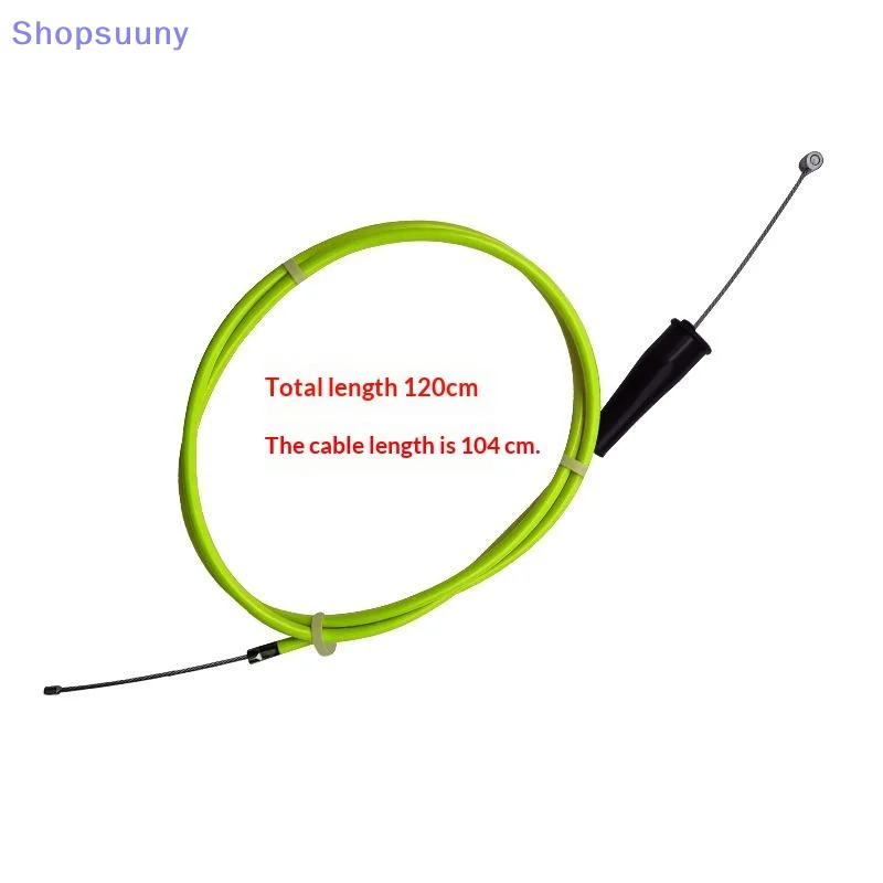 [SU]1Pcs Universal Motorcycle Accelerator Straight Connection Throttle Cable 1200mm For Motorcycle ATV CQR CRF[SU]