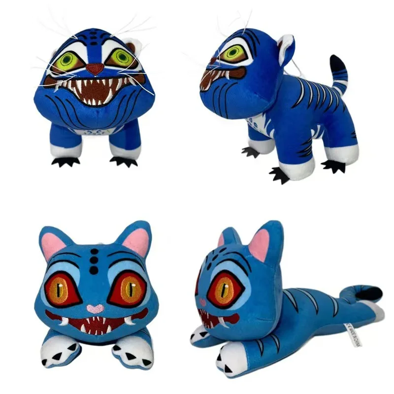 

New Kpop Demon Hunters Tiger Anime Figures Doll Stuffed Game Soft Pillow Doll Kawaii Room Decoration Toy Kids Gifts