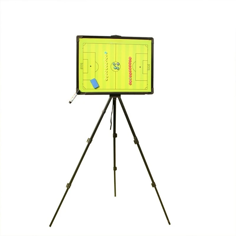 magnetic-football-tactics-board-bracket-type-soccer-coaching-board-portable-movable-football-training-strategy-demonstration
