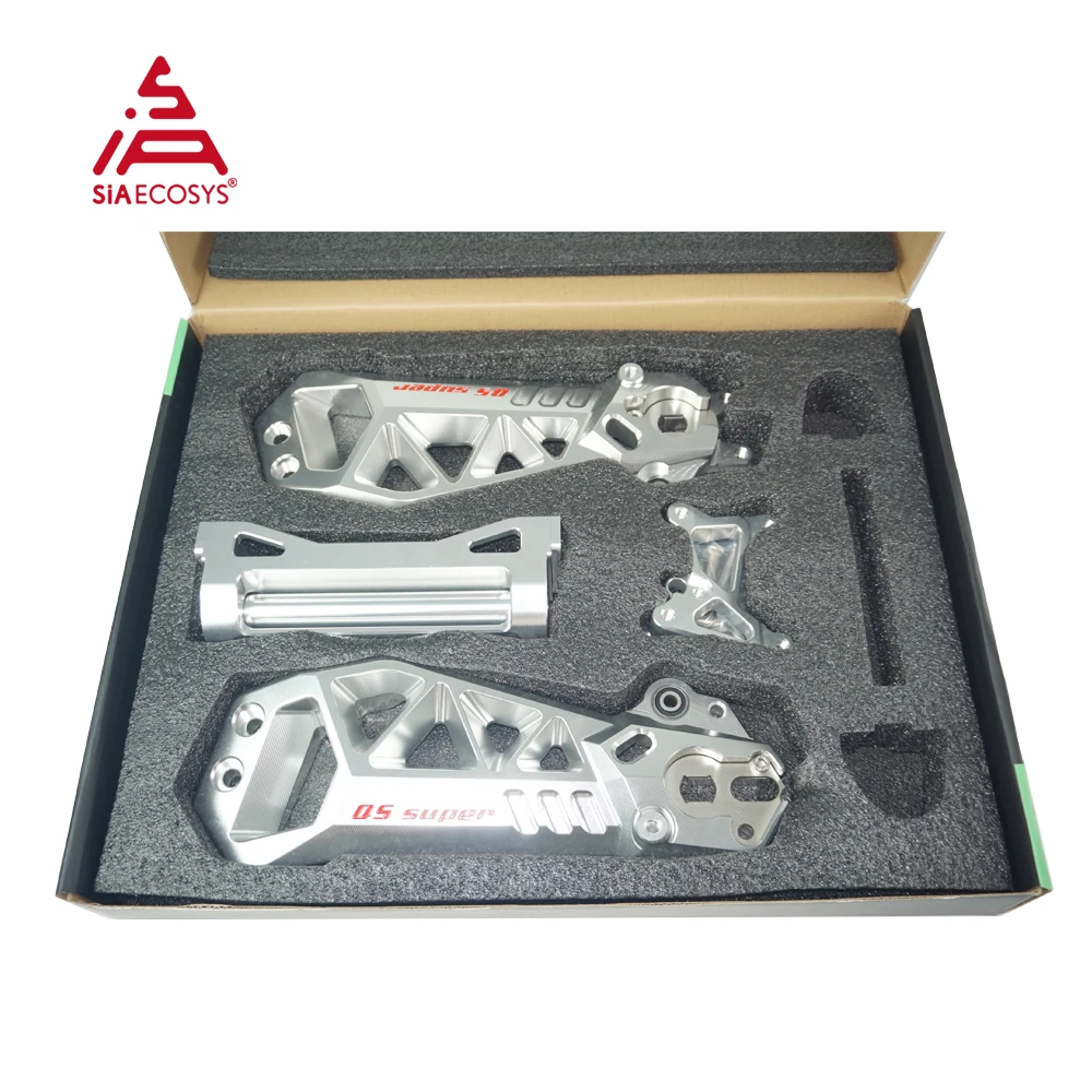 

SiAECOSYS/QSMOTOR New Product High Quality Aluminum Swingarm Rear Flat Fork For Ninebot E-Series Scooter
