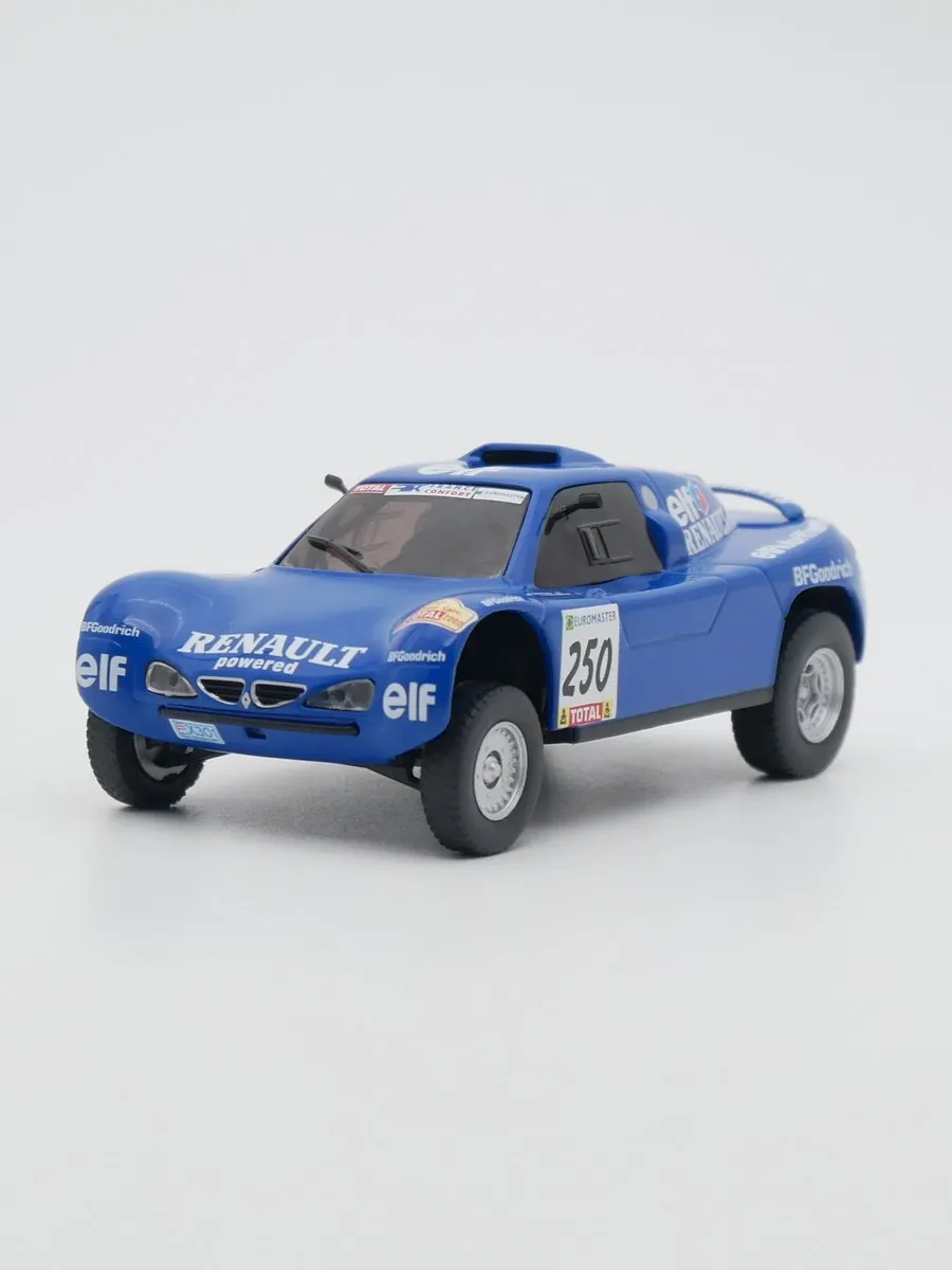 Diecast Ixo 1:43 Scale Buggy Schlesser Renault 2000 Dakar Rally Alloy Car Model