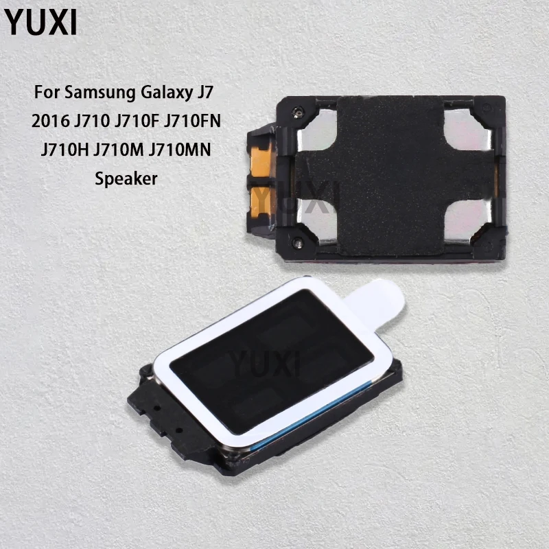 YUXI 1 buah Speaker untuk Samsung Galaxy J7 2016 J710 J710F J710FN J710H J710M J710MN modul Speaker bel pengeras suara seluler