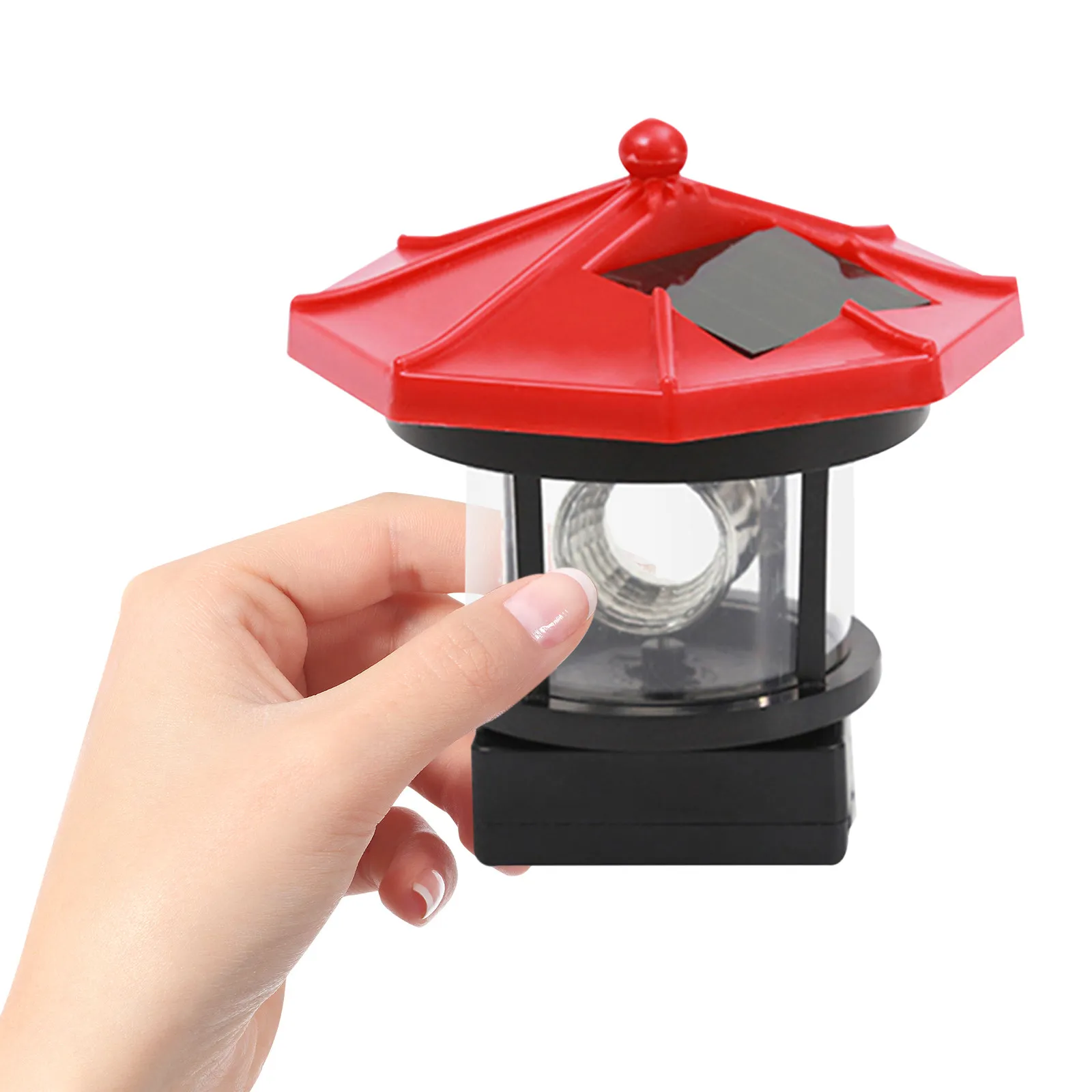 Solar LED Lighthouse Yard Light Creative Garden Lamp Landscape Lighting Tool Outdoor Solar Garden Light Waterproof