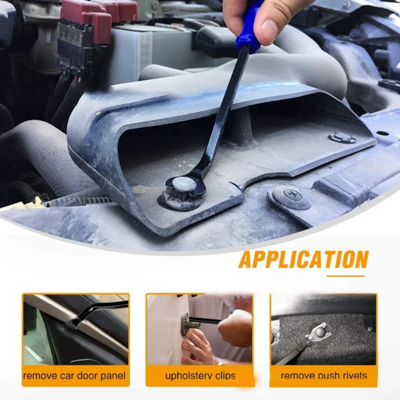 5pcs Car Audio Trim Removal Tool Kit Anti-Scratch Pry Applicable Car Door Panel And Audio Dashboard