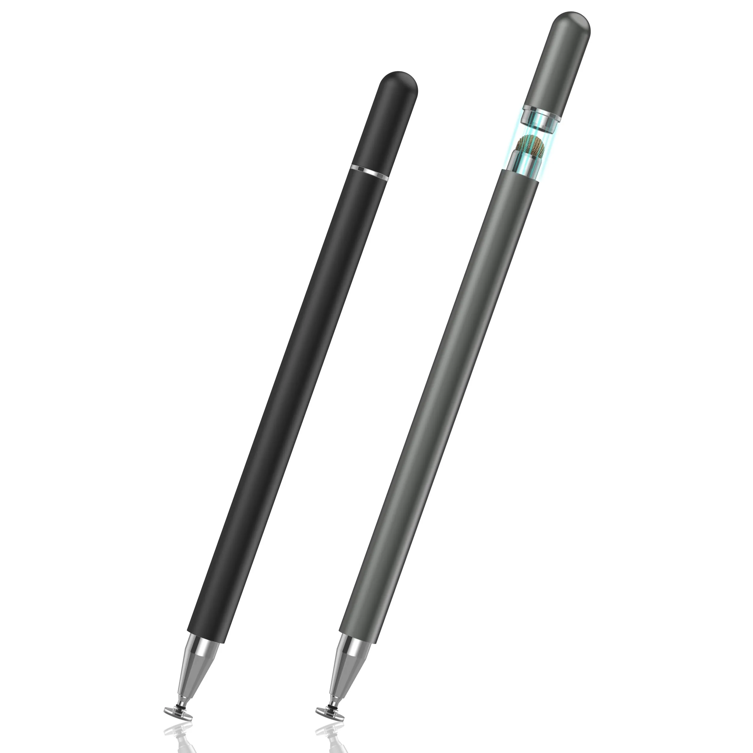 2PCS Universal Stylus For Android Windows Ipad Pen With Magnetic Adsorption Tablet Accessory For Huawei Xiaomi Samsung Pencil