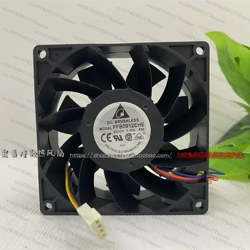 1PCS for FFB0912EHE 9CM 9038 12V 1.5A Chassis Power Server Large Air Volume Cooling Fan