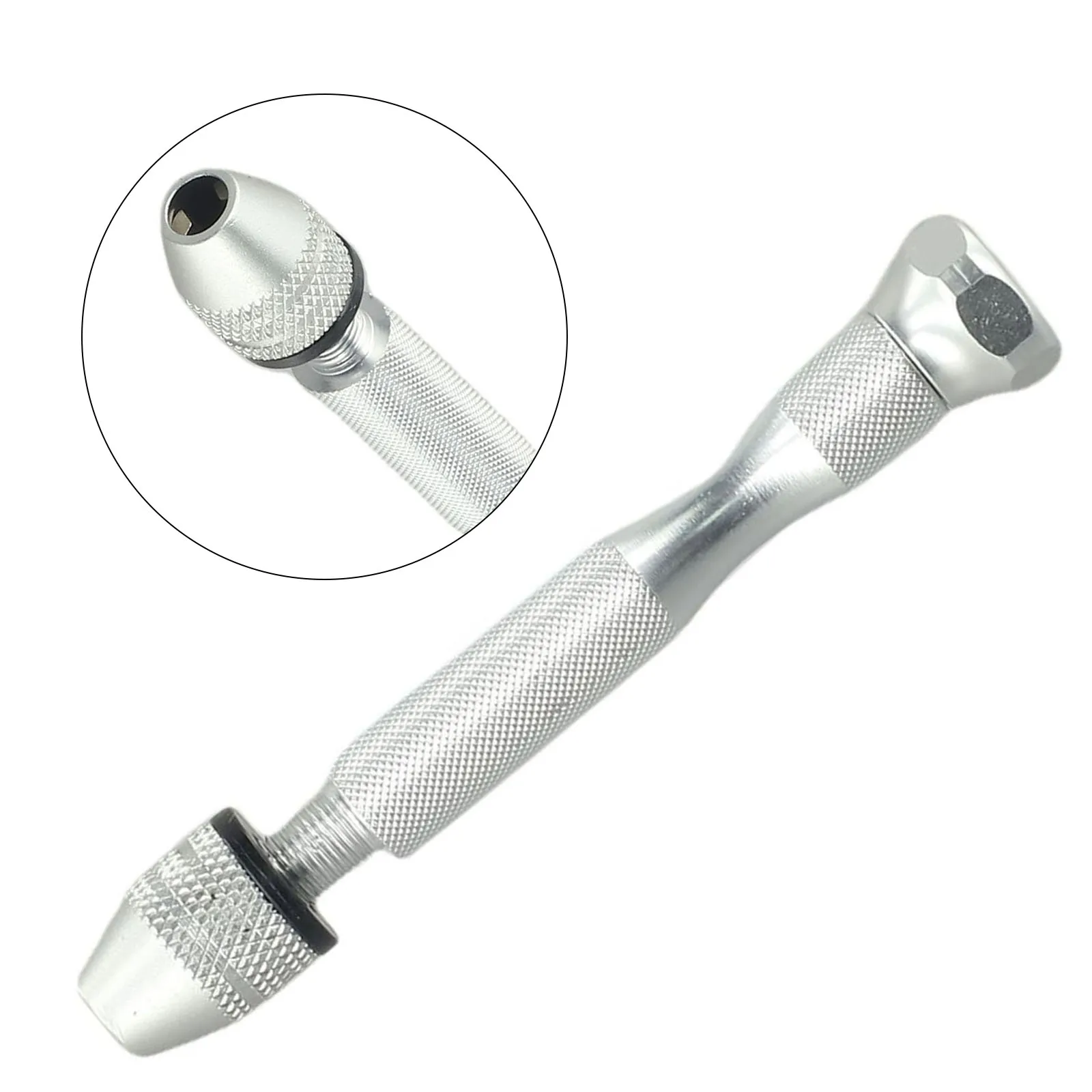 

Chuck Clamping Hand Drill Home & Garden 1/11pcs Portable Practical Silver 0.3-3.2mm 3.74 Inch 95 Mm Aluminum Alloy