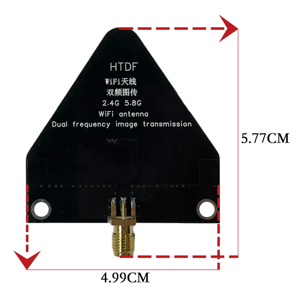 HTOOL GS320 wektorowy analizator sieci 6GHz HTDF 2.4G 5.8G antena mapująca 6-7dB 50Ω napięcie pomiarowe stosunek fali stojącej