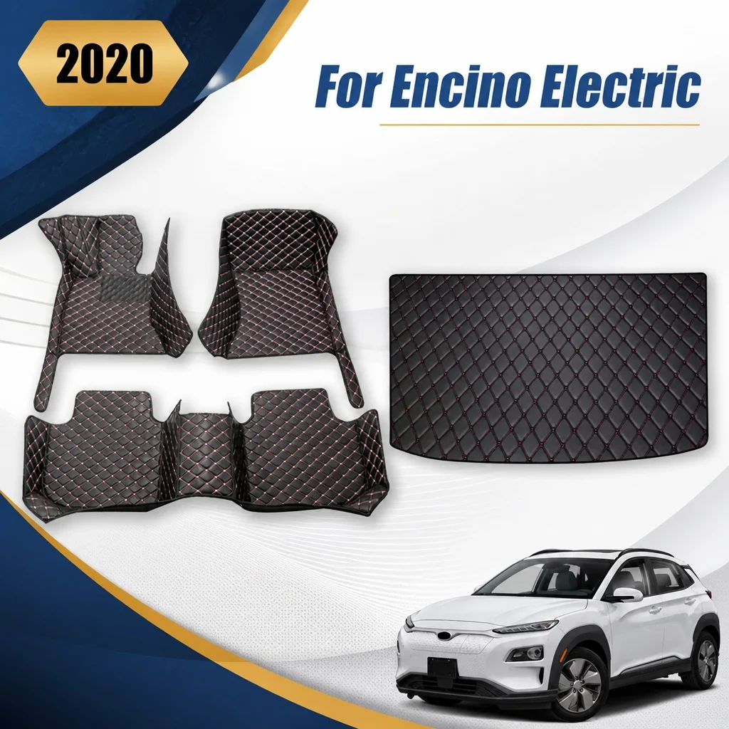 

Car Floor Mats Trunk Carpets For Hyundai Encino Electric 2020 Pads Auto Accessories Interior Products Covers Parts Waterproof