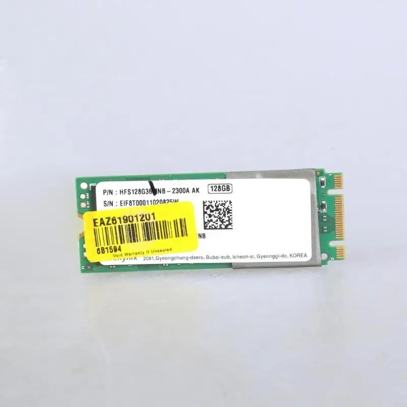M.2 SSD PCIe NVME 128GB Solid States Drive Internal Hard Disk Replacement 