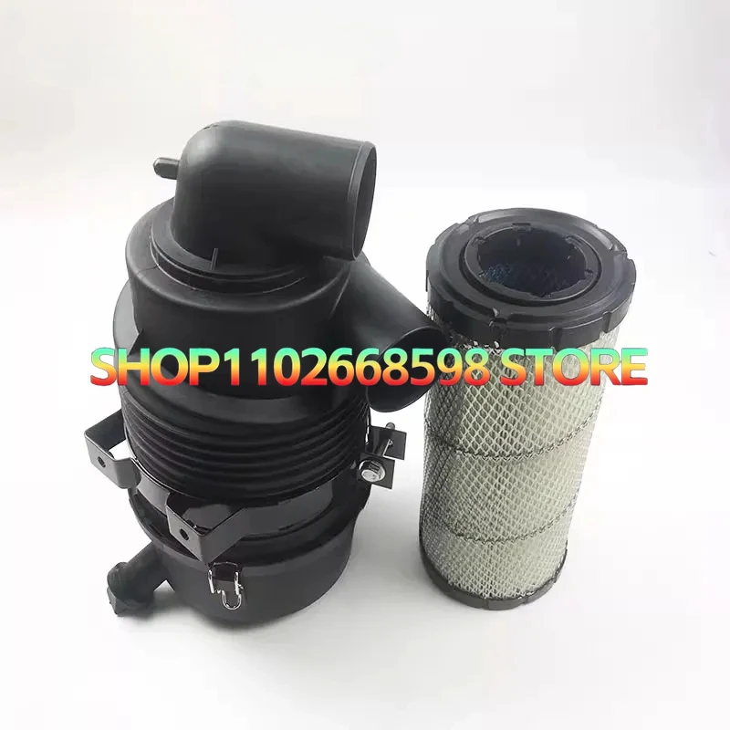 Для yanmar VIO Longgong XCMG 60/75 Yuchai бамбуковый внутренний воздушный фильтр корпус задняя крышка аксессуары для экскаваторов фильтр в сборе воздушный